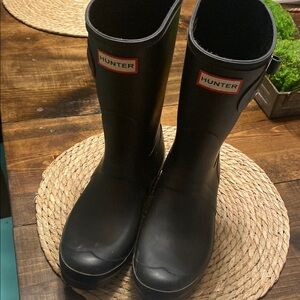 Hunter Black Rain Boots